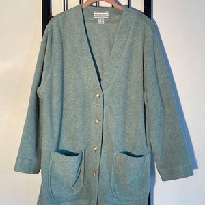 Super Soft Sweater/Jacket by August Max Woman Size X